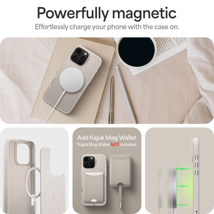 Coque Spigen Mag MagSafe IPhone CYRILL KAJUK CLASSIC CHARM 16 PRO CREAM