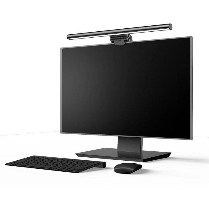 Baseus i-wok LED-Leuchte für einen Desktop-Monitor Bildschirmbeleuchtung schwarz (DGIWK-B01)