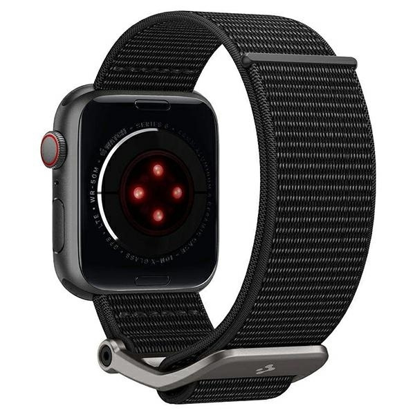 SPIGEN Durapro Flex Remienok na Apple Watch 4/5/6/7 / SE (42/44/45 mm) čierny