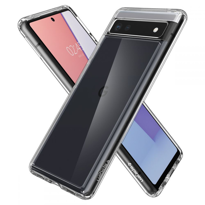 Spigen Ultra Hybrid Google Pixel 6A Funda CRYSTAL Transparente Claro