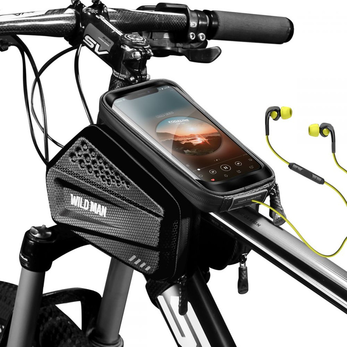 FUNDA RÍGIDA WILDMAN PARA BICICLETA "XXL" NEGRA