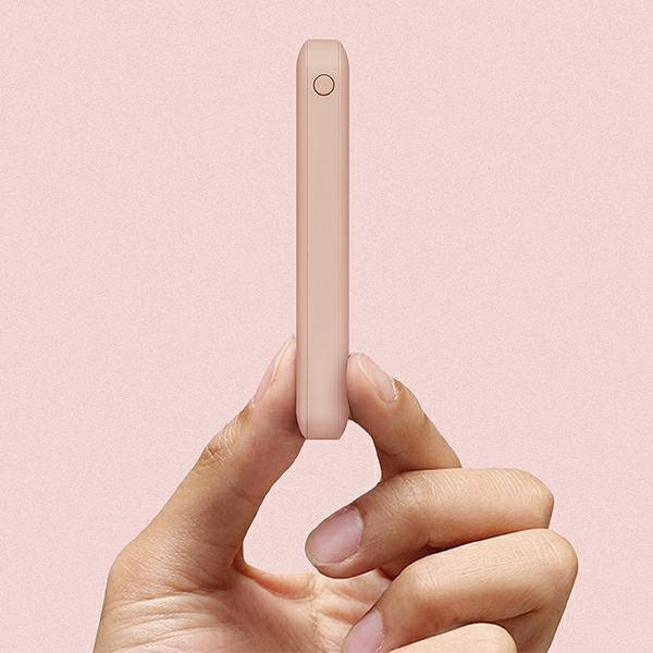 UNIQ Powerbank Fuele mini 8000mAh USB-C 18W PD Rychlé nabíjení růžová/růžová