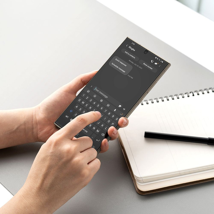 Folia Ochronna Ringke Dual Easy 2-pack Samsung Galaxy S24 Ultra Clear