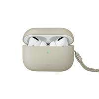 Funda Uniq Lino AirPods Pro 2 gen Silicona beige/beige marfil