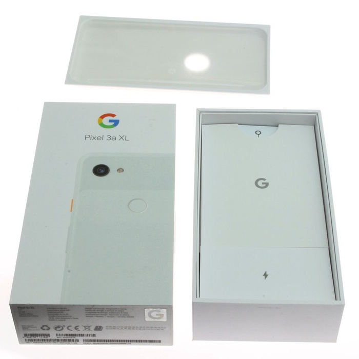 Google Pixel 3a XL Deutlich Weiß 64GB Hülle Original EU 2 Pin