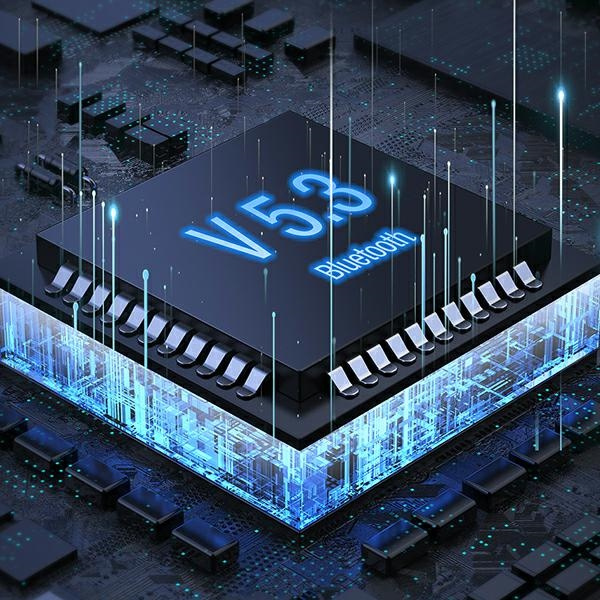 AWEI Bluetooth 5.0 T23 TWS Headphones + Gaming Dock Black / Black