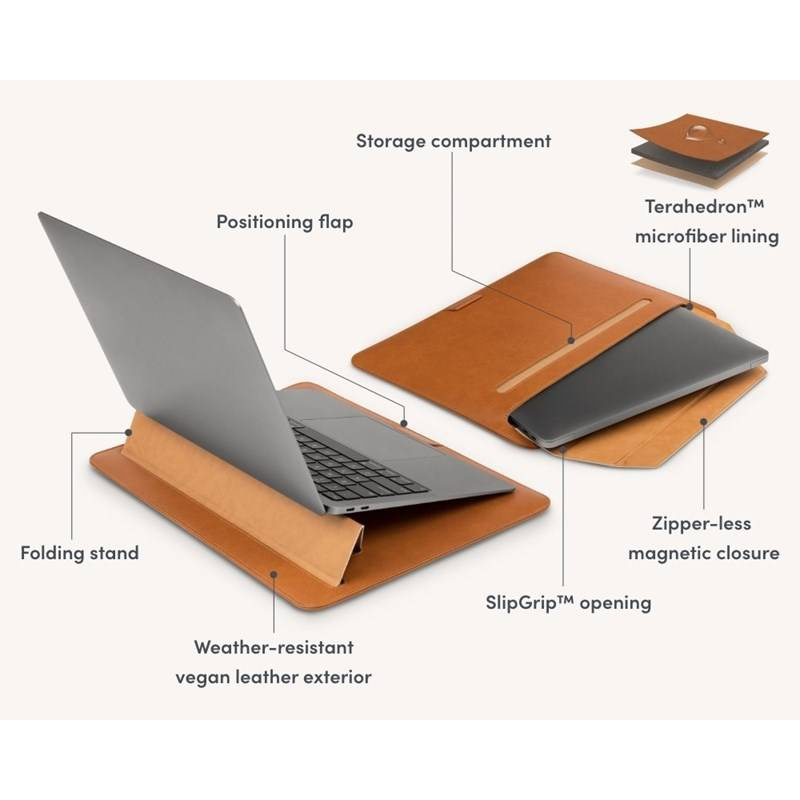 ETUI Moshi Muse 13 3 in 1 Slim MacBook Pro 13 MacBook Air 13 Jet Black CASE 4GSM.COM
