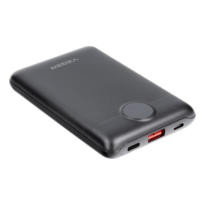 Powerbank Veger S11 (W1140) PD QC3.0 2A 22,5W 10 000 mAh czarny 