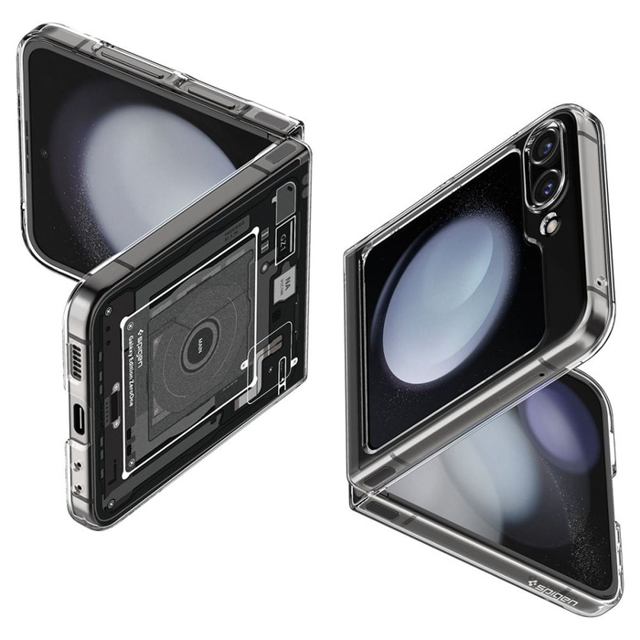 Hülle Spigen Airskin Galaxy Z Flip 5 Null Eins Case