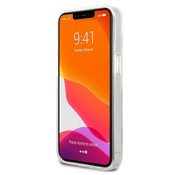 KARL LAGERFELD Apple iPhone 13 Mini Choupette Kopf Rosa Hülle