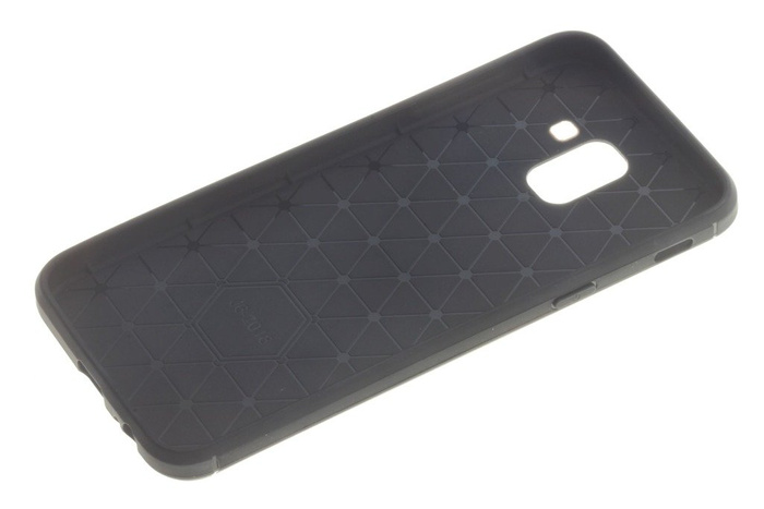 Cover Case for Samsung Galaxy J6 2018 Carbon Silicone