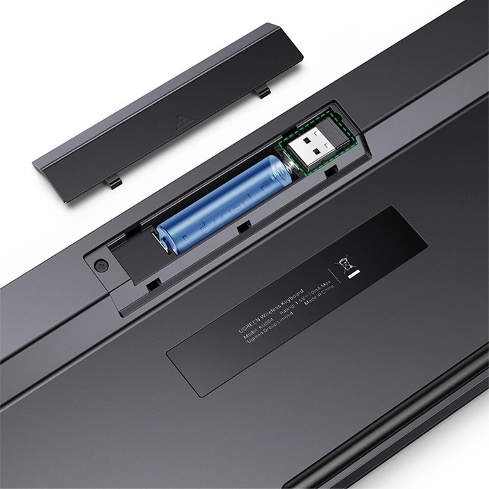 Clavier sans fil Ugreen KU004 2.4GHz - noir