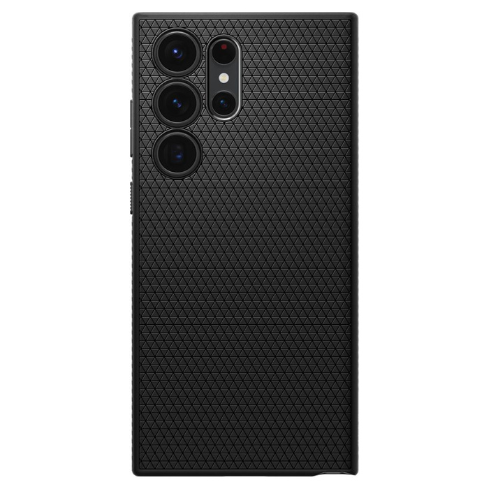 Coque Spigen Liquid Air GALAXY S23 ULTRA MATTE NOIR