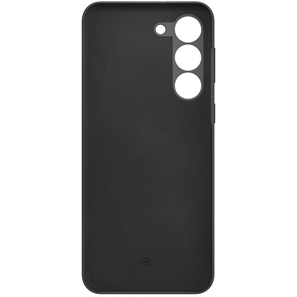 3mk Silicona Case Sam S23 5G S911 negro/negro