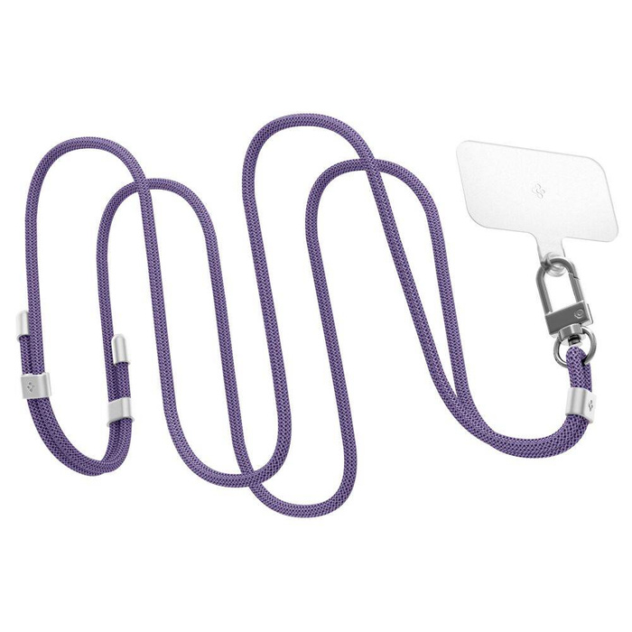 LANYARD Spigen UNIVERSAL STRAP SET CROSSBODY &amp; WRIST DEEP PURPLE