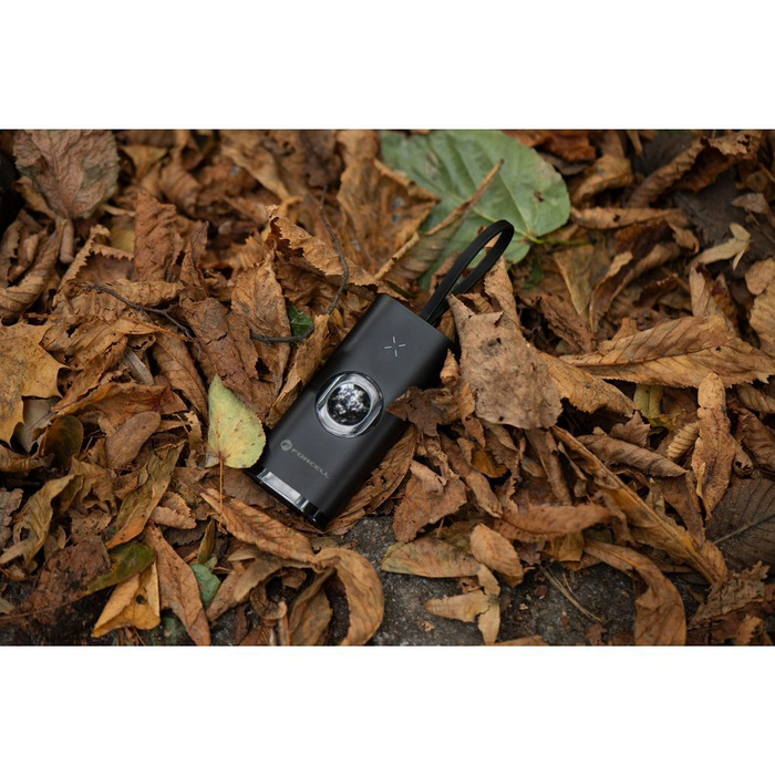 FORCELL F-ENERGY F10k1 powerbank kompatybilny z Apple Watch PD QC3.0 5A 22,5W 10 000 mAh czarny