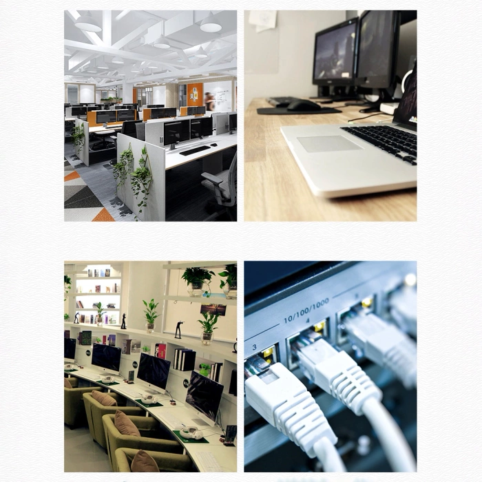 Ugreen kabel lAN Ethernet U/UTP Kat. 6 1000Mbps 15m schwarz (NW102)