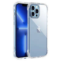Joyroom Defender Series coque étui pour iPhone 13 Pro Max étui blindé avec crochets support transparent (JR-BP956)