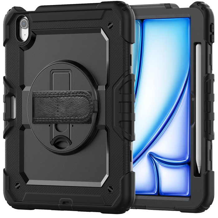 Etui Tech-protect Solid360 iPad Air 11 6 / 2024 Black Case