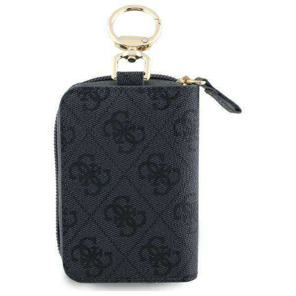 Guess Cable Pouch GUABP4DPTK Saszetka na  kabel czarny/black 4G Triangle