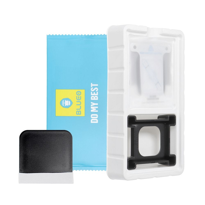 Szkło Hartowane 5D Mr. Monkey Glass - do Apple Watch SE / SE 2 44MM czarny (Strong HD)