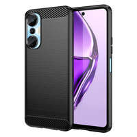 Pouzdro Carbon Case pro flexibilní silikonový karbonový kryt Infinix Hot 20S černý