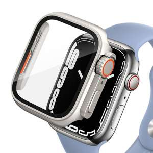 Obal Tech-protect Defense360 Apple Watch 4 / 5 / 6 / Se (44mm) Titanový/oranžový Case