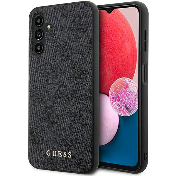 Guess GUHCSA14G4GFGR A14 grey/grey hard case 4G Metal Gold Logo