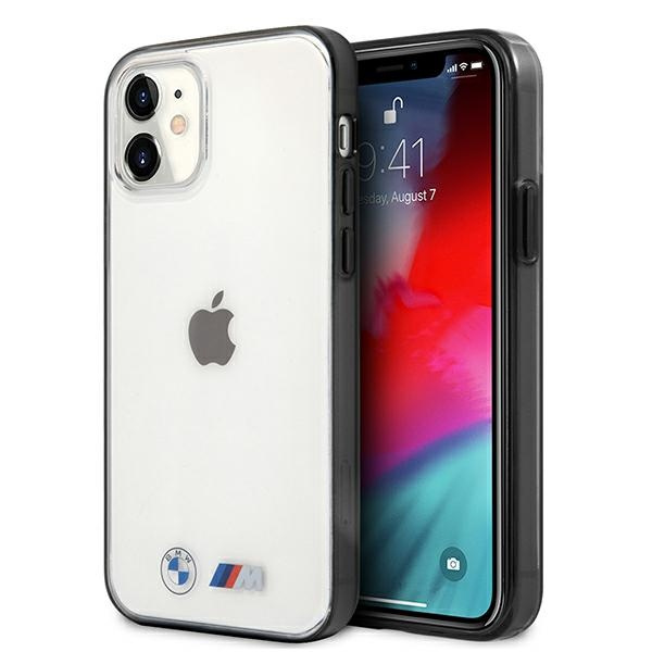 BMW Case Apple iPhone 12 Mini Sandblast Clear Hardcase