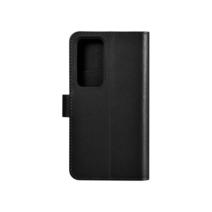 iCarer Wallet Case pour Samsung Galaxy S23 étui en cuir portefeuille noir