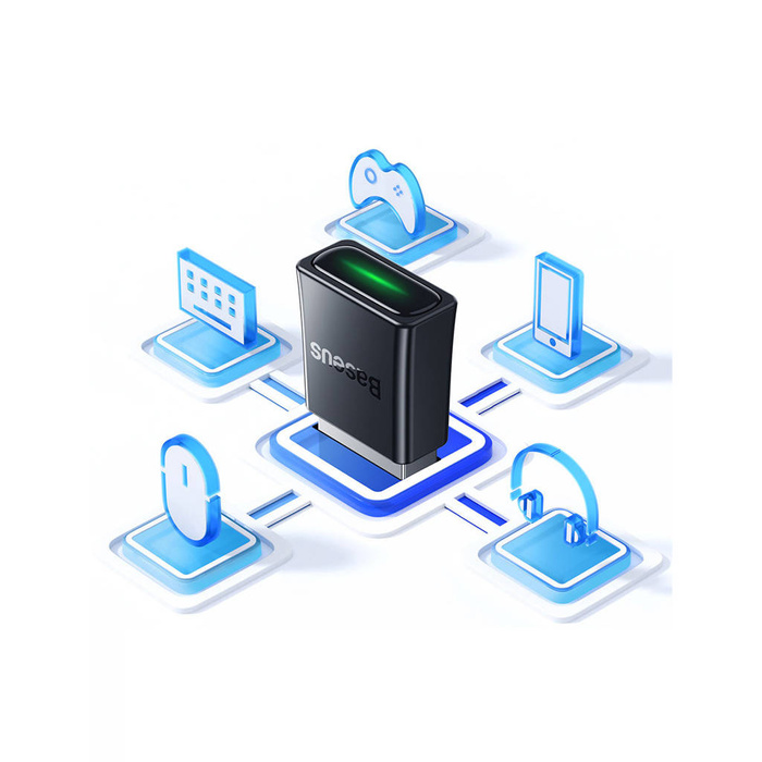 Adaptador USB Bluetooth Baseus BA07 - negro