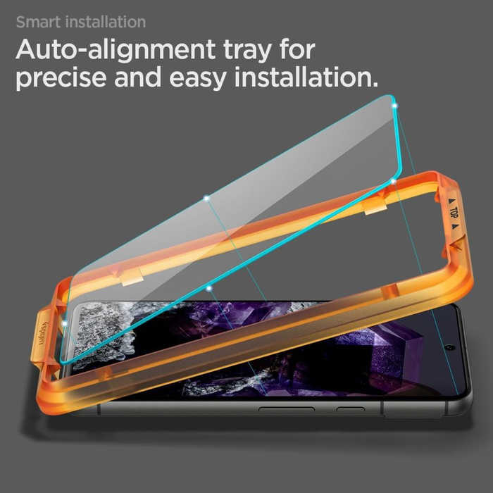 Tempered Glass Spigen Alm Glas.tr 2er-Pack Google Pixel 8 Klar