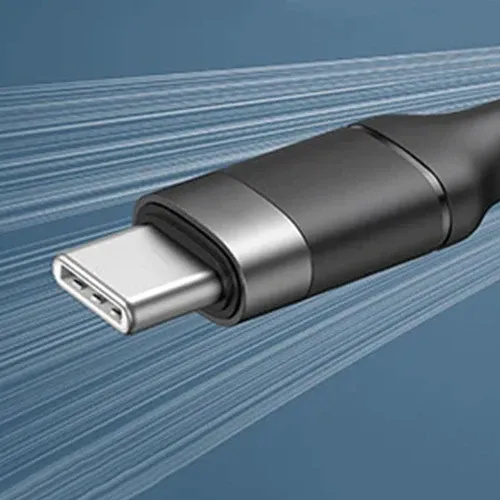 Kabel Typ C do Typ C VEGER PD 5A 100W CC02 1,5 m czarny 