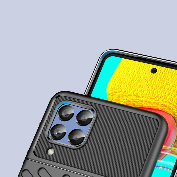 Cover protettiva flessibile Thunder Case per Samsung Galaxy M53 5G nera