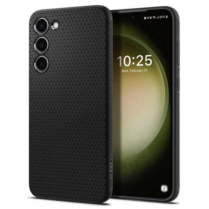 Obal Spigen Liquid Air Galaxy S23 MATTE Černá Case