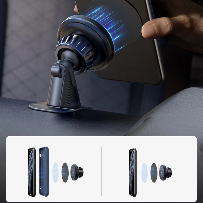 Porta telefono magnetico da cabina Joyroom JR-ZS356 - grigio scuro