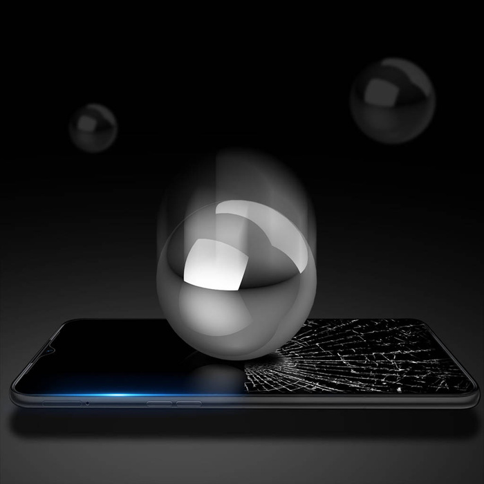 Dux Ducis 9D Tempered Glass pantalla completa 9H vidrio templado con marco Realme C35 negro (case friendly)