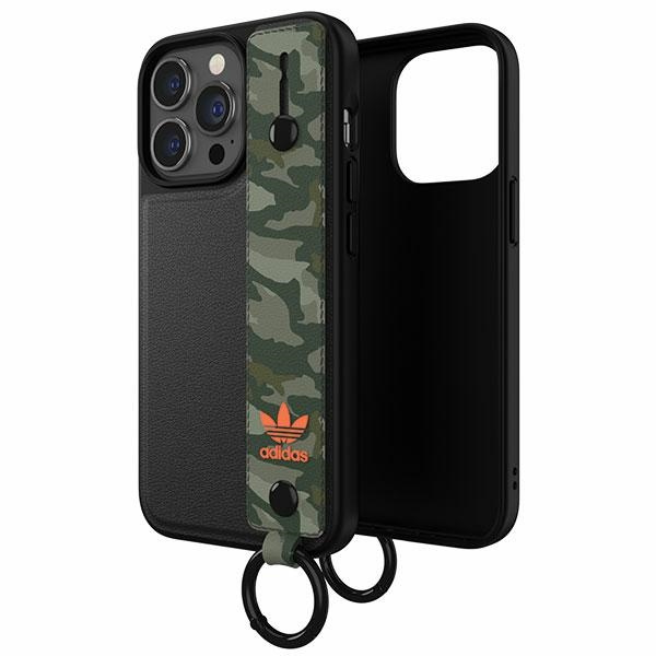 Etui Adidas OR Hand Strap Case iPhone 13 Pro /13 6,1" czarno-zielony/black-green 47111 Case