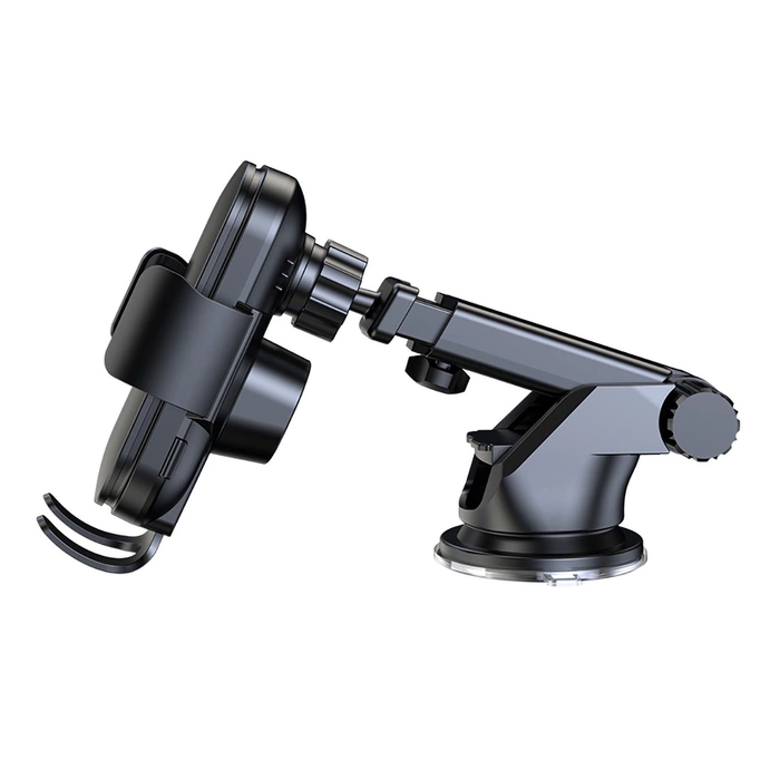 Support voiture Wozinsky WUMID avec chargeur inductif 15W pour tableau de bord - noir