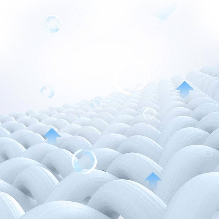 Stoffarmband am Arm für Lauffitness, camo blue