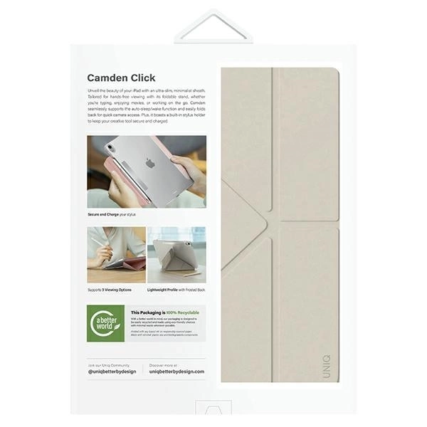 Uniq Camden Click case for iPad Air 13&quot; 2024 - beige