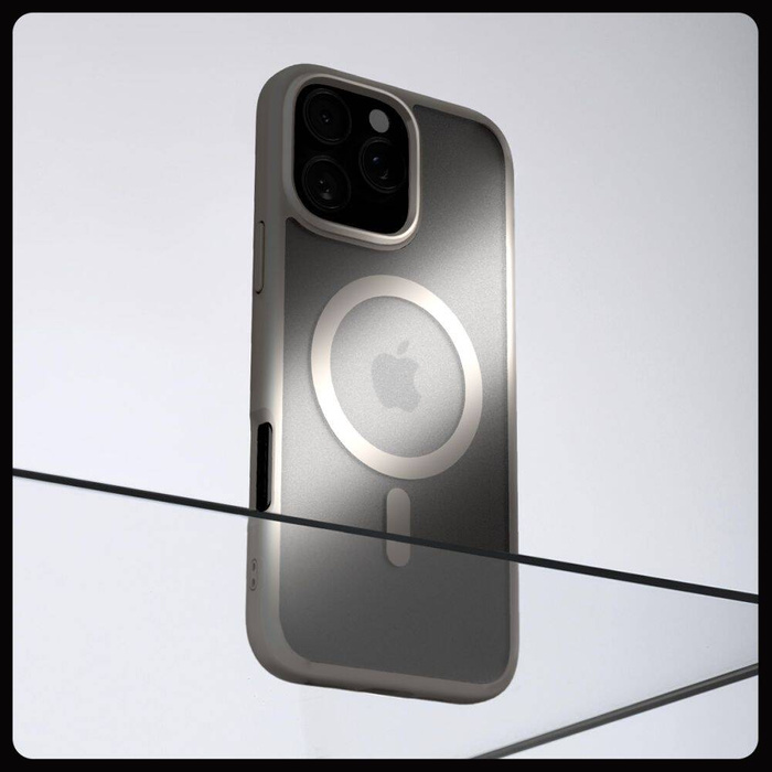 Spigen Ultra Hybrid Mag MagSafe IPhone 16 PRO MAX FROST TITANIO NATURALE