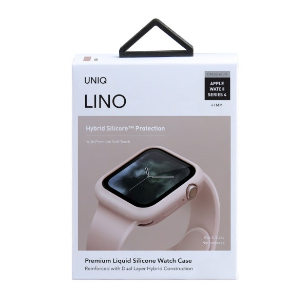 Uniq Lino Apple Watch Series 4/5/6 / SE 44mm. růžová / tvářenka růžová