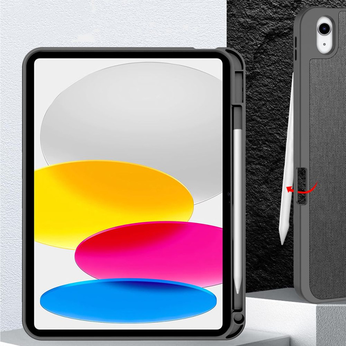 TECH-PROTECT SC PEN CANVAS IPAD 10.9” 10 / 2022 / 11” 11 / 2025 CHARCOAL GREY