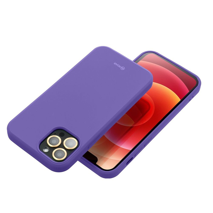ROAR futerał ALL DAY COLORFUL JELLY do XIAOMI Redmi Note 14 5G Fioletowy