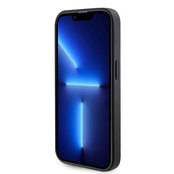 Hülle Guess GUHMP15LPSAHMCK iPhone 15 Pro 6.1" schwarz/schwarz hartcase Saffiano MagSafe Case