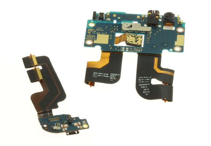 HTC ONE Mini 2 Motherboard Top Kamera hinten Ladebuchse Original