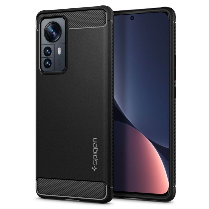 Spigen Rugged Armor XIAOMI 12T / 12T PRO MATTE SCHWARZ