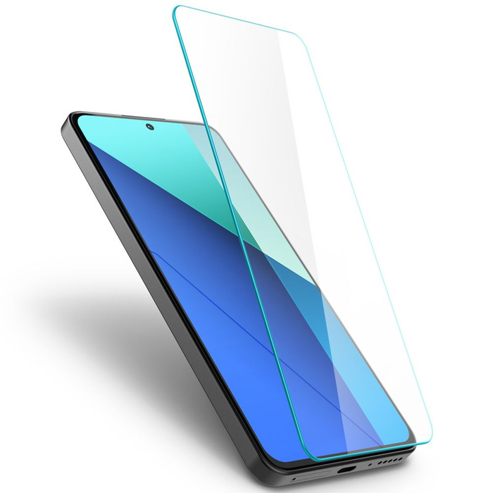Tempered Glass Spigen GLAS.TR SLIM 2ER-PACK XIAOMI REDMI NOTE 13 4G / LTE KLAR