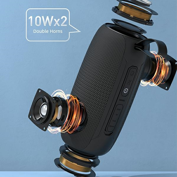 Altoparlante Bluetooth AWEI Y370 20W nero / nero